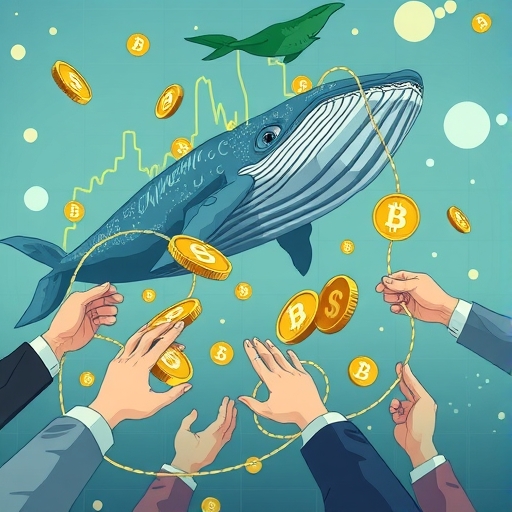 巨鯨拋售XRP幣,機構投資者伸手購買,數位貨幣世界的拉鋸戰