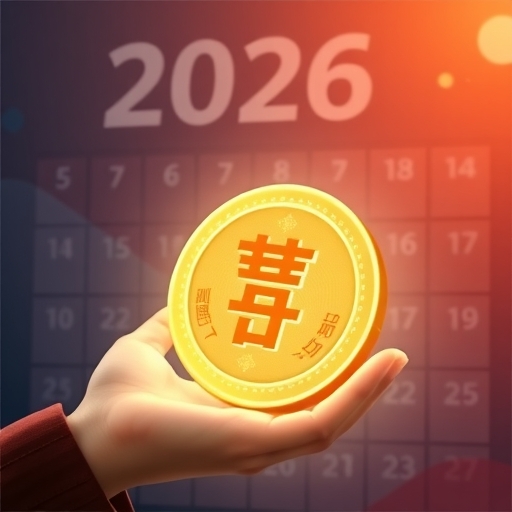 數字人民幣幣圖示發光伴隨利息符號,背景顯示2026年1月,象徵中國CBDC新時代