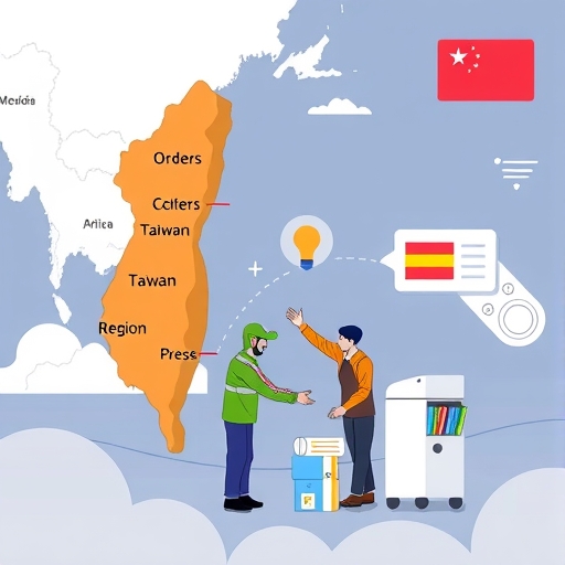 訂單從其他地區轉移至台灣的超豐接收大量業務並與夥伴握手插圖