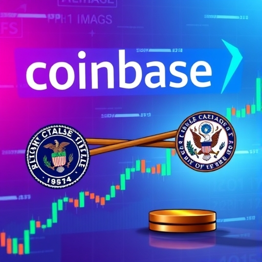 Coinbase 與州政府法律爭議的加密貨幣交易所插圖