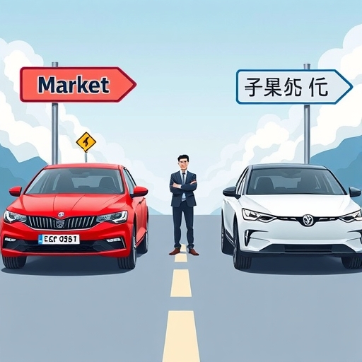 台灣汽車產業轉型:SKODA與豪華電動車在十字路口的抉擇,象徵傳統市場與電動未來