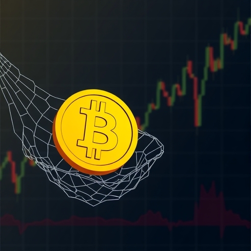 比特幣符號倚靠強大數位安全網，靠近200日移動平均線，背景隱現看跌指標代表市場支撐與盤整