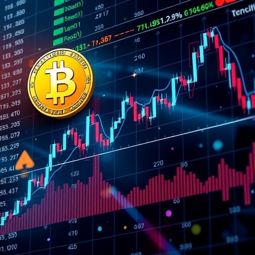 互聯比特幣與以太幣向下趨勢，衍生品市場複雜圖表顯示高未平倉合約