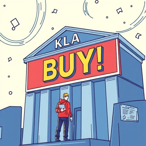 illustration style KLA buy signal AI demand Intel earnings conservative outlook stock drop