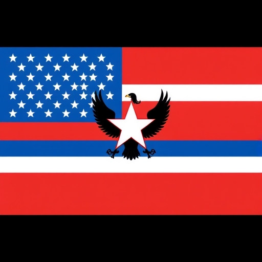 TikTok標誌與美國國旗轉換圖像，象徵數據安全與國家安全考量下的商業協議及平台未來發展