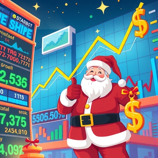 藍籌股展現穩定，循環股帶動成長行情，聖誕老人行情與優質股票閃耀