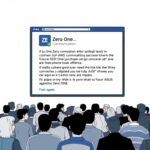 零壹通訊臉書公告引發消費者擔憂華碩手機購買與維修