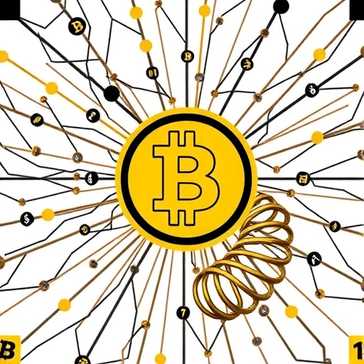 風格化 BNB 幣在幣安智能鏈網路中心,優化效率與壓縮彈簧