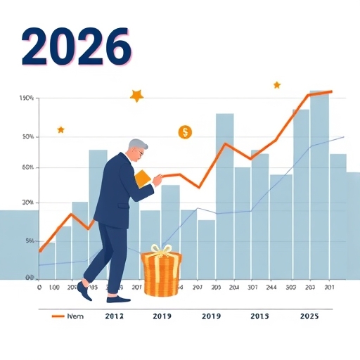 In 2026 with easing inflation and clear interest rates investors seeking stable returns from value and high-dividend stocks focusing on companies with long dividend history and strong balance sheets illustration