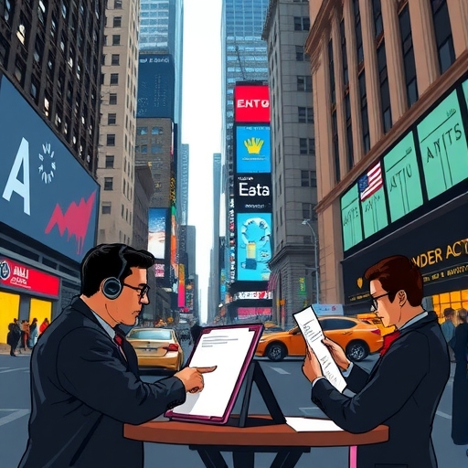 Wall Street analysts evaluating 2026 investment prospects in a bustling financial district focusing on undervalued dividend-paying stocks and quality companies with strong fundamentals illustration