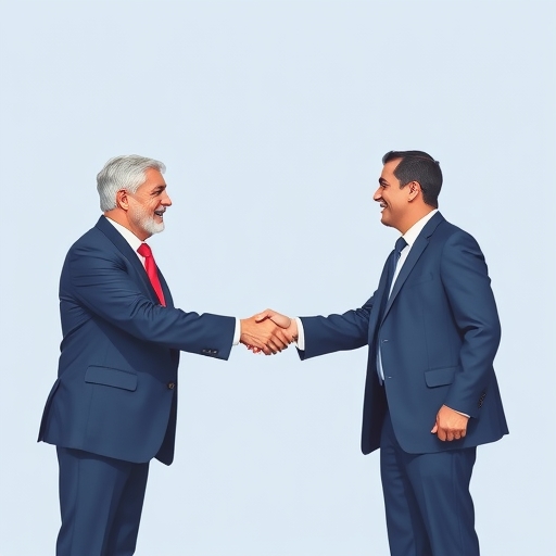 Arya.ag高管與投資者握手慶祝8,100萬美元C輪融資,象徵市場信心滿滿