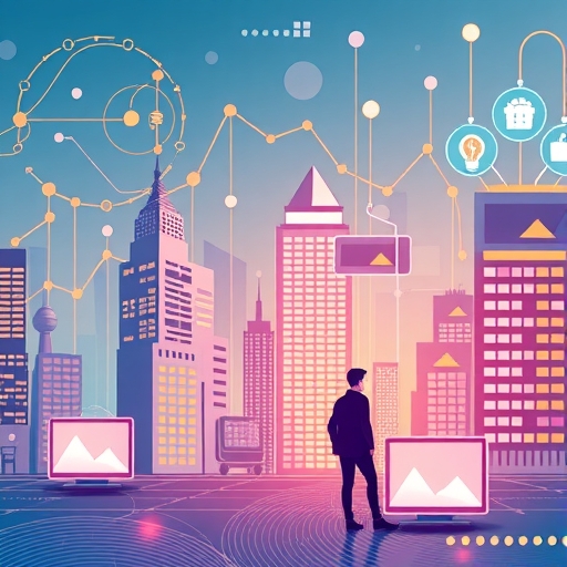 數位經濟中金融科技與電子商務融合的創新商業模式，提供無縫用戶體驗與投資策略