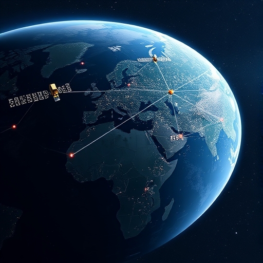 星鏈衛星在低地球軌道形成大型星座，連接全球偏遠和服務不足地區