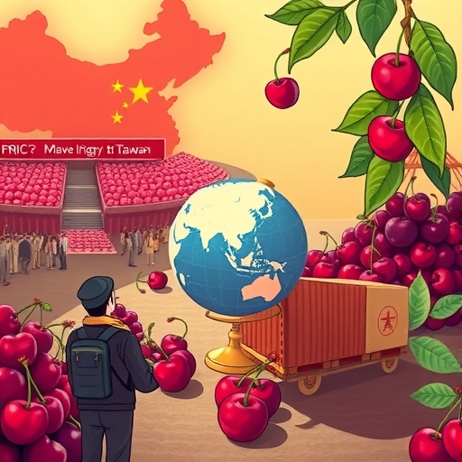 中國市場需求減弱，智利櫻桃轉向台灣新市場